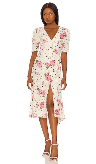 Bambina Dress in Dotty Rose | Revolve Clothing (Global)