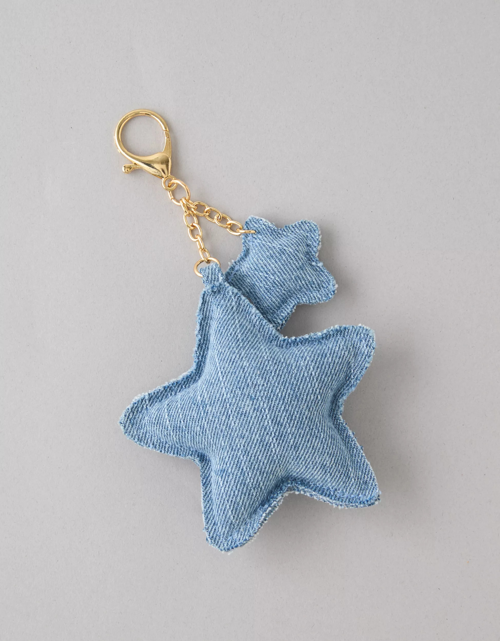 AEO Denim Stars Bag Charm | American Eagle Outfitters (US & CA)