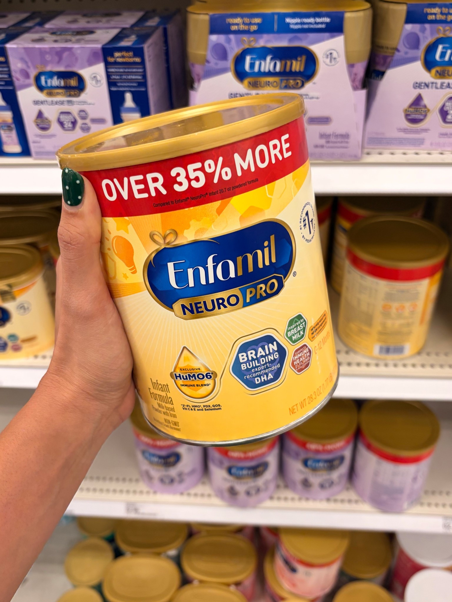#AD Trusted nutrition for growing babies. Linking my Enfamil choice from Target so you can grab it quickly and easily! And remember: Enfamil has MFGM and DHA to support brain development! Thank you @target and @enfamil for partnering with me.
#targetpartner #target #enfamil
always prepare according to label instructions


#LTKBump #LTKBaby #LTKmomlife