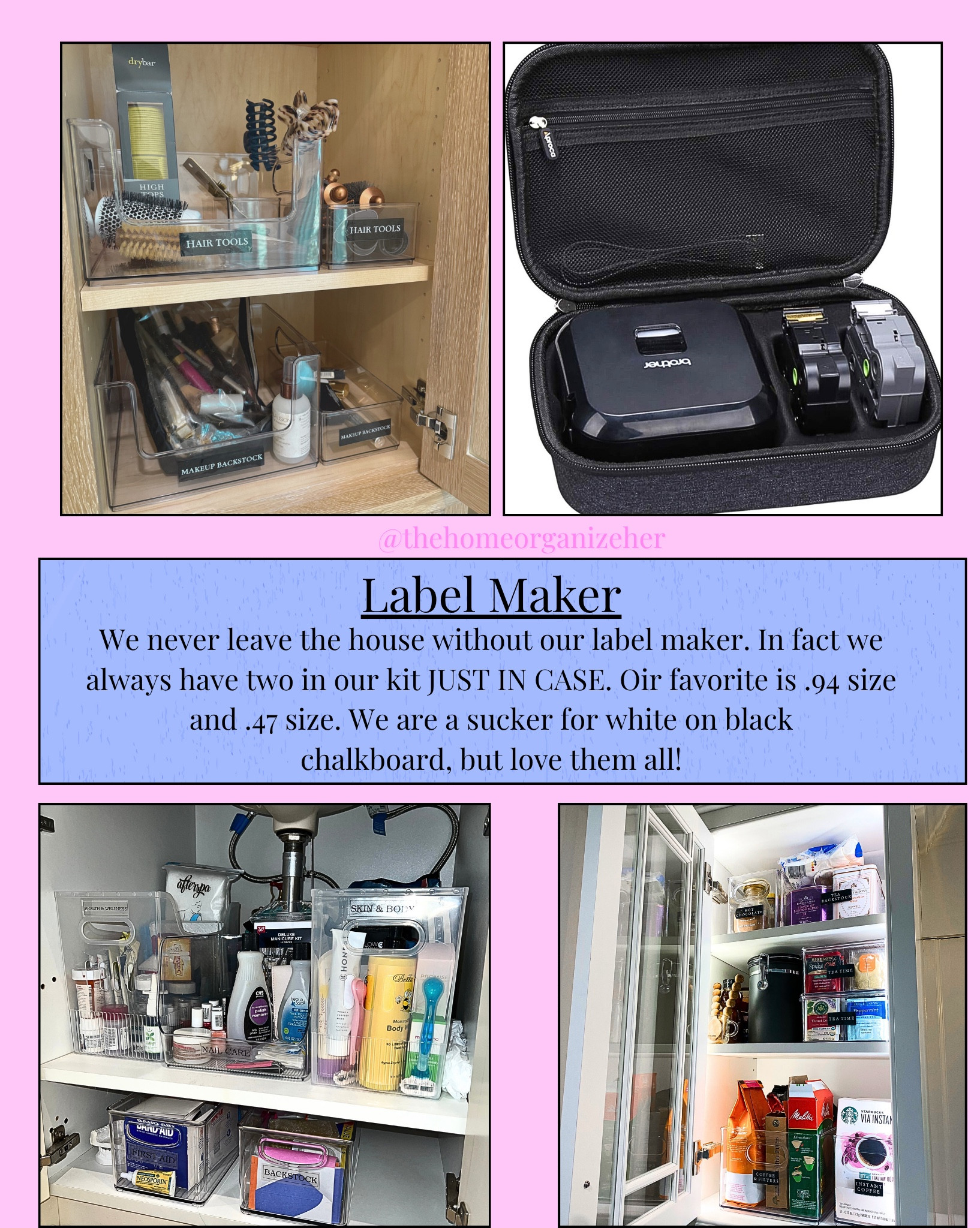 Our non negotiable in organization is LABELS. And this is the best of the best!!! And it’s on sale for Prime Day! 

#LTKHome #LTKFindsUnder100 #LTKSaleAlert