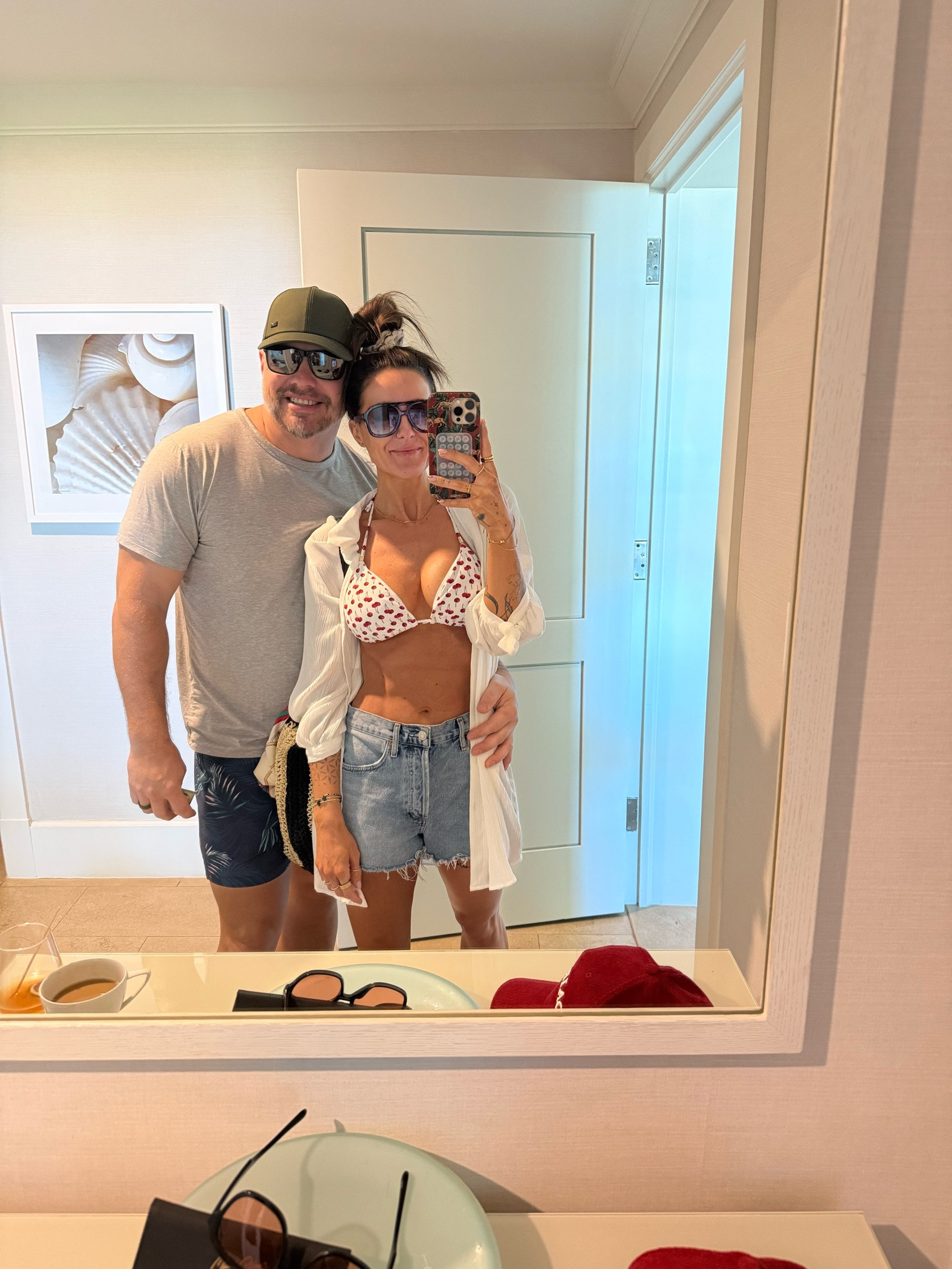 Vacation Resort Wear
Swim Top - M
Shorts -  Run large 
#vacation #resortwear

#LTKTravel #LTKSwim #LTKStyleTip