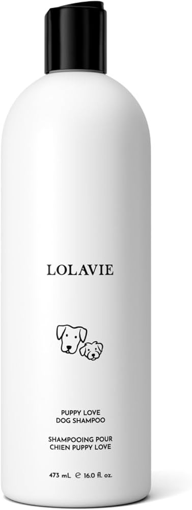 LolaVie Puppy Love Dog Shampoo - 16 oz - ph-Balanced for Sensitive Puppy Skin - Eliminates Stubbo... | Amazon (US)