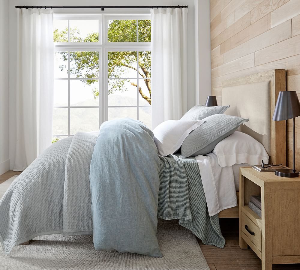 Belgian Flax Linen Duvet Cover | Pottery Barn (US)