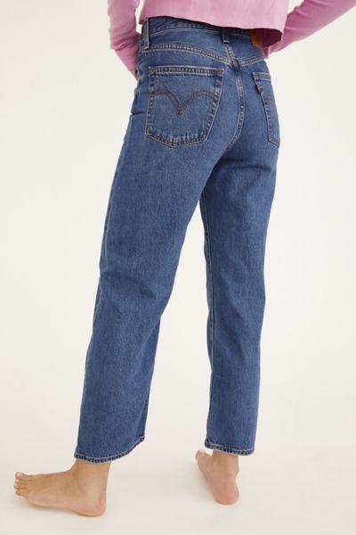 Levi's Ribcage Straight Ankle Jean - At The Ready | Urban Outfitters (US and RoW)