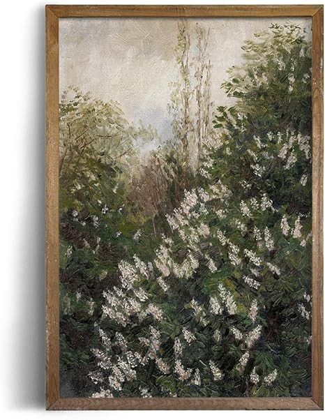 Rustic Farmhouse Wall Art Decor - Unframed Rolled 24x36 Large Canvas - Boho Vertical Picture - Fr... | Amazon (US)