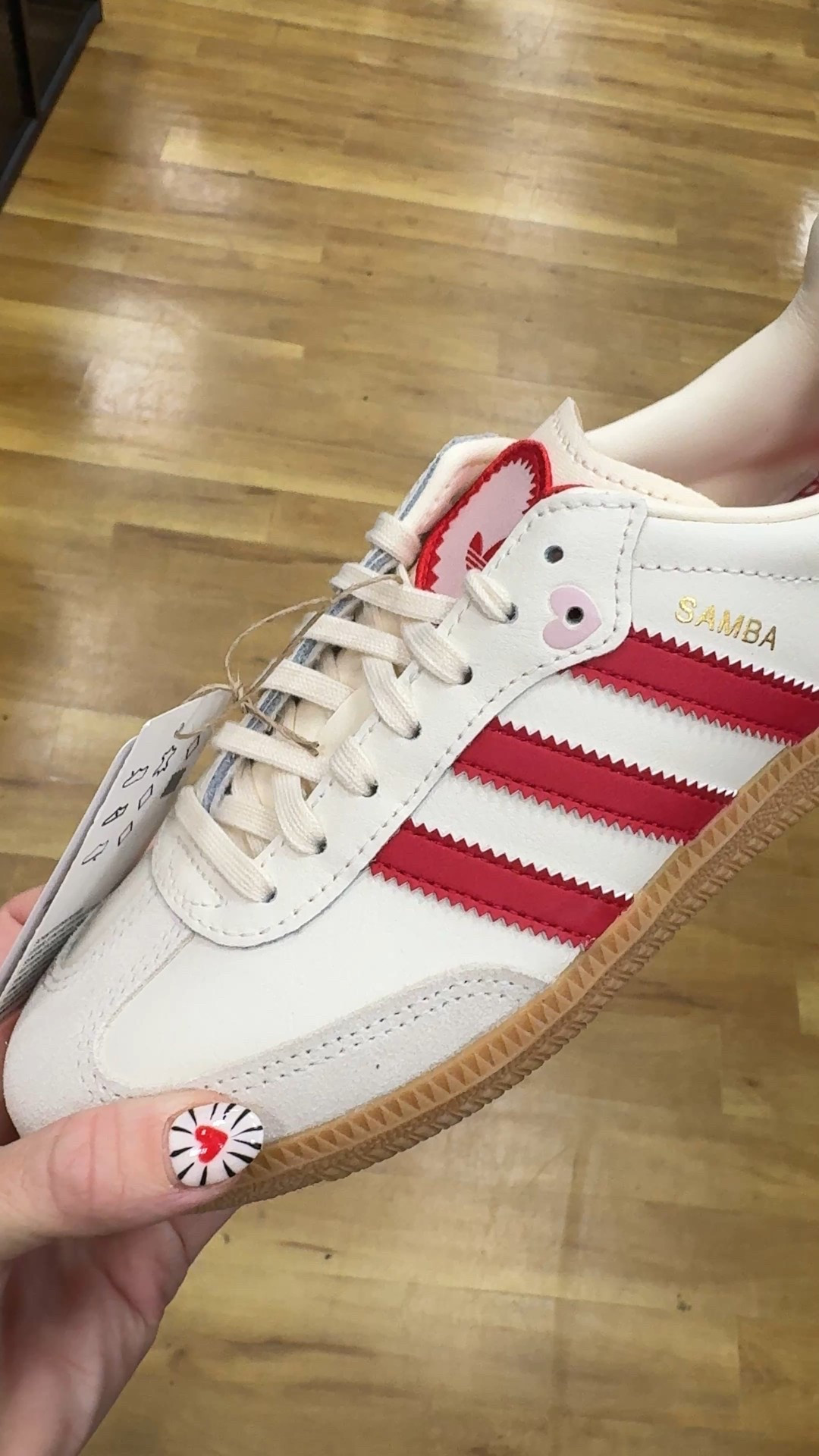 The perfect Valentine’s Day sneaker!  I size a 1/2 size down in these.

#springshoes #adidassneakers 

#LTKValentine #LTKSeasonal #LTKmomlife