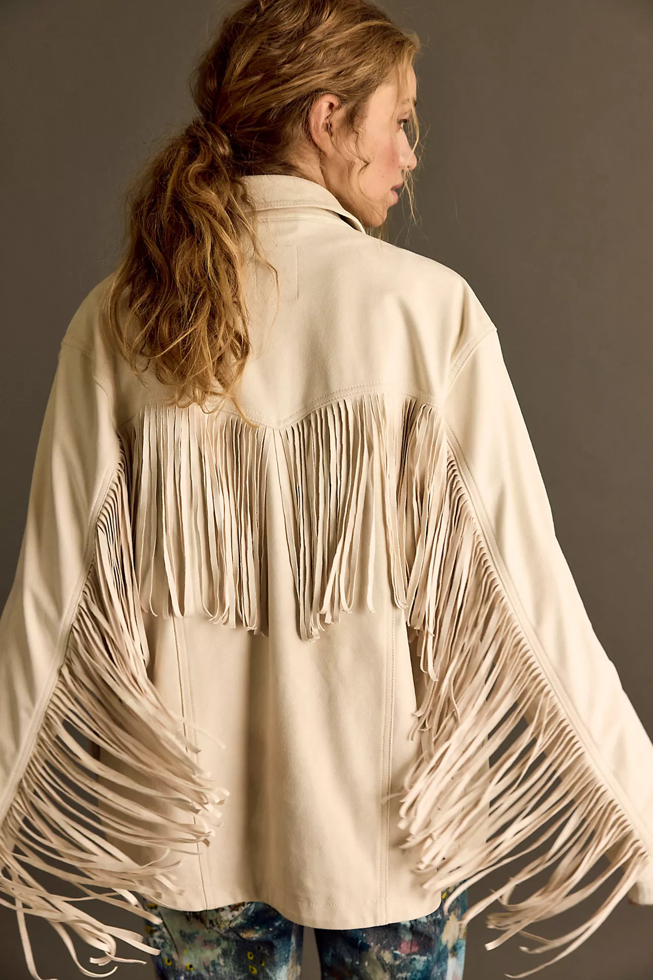 We The Free Fringe Out Vegan Suede Jacket | Free People (Global - UK&FR Excluded)