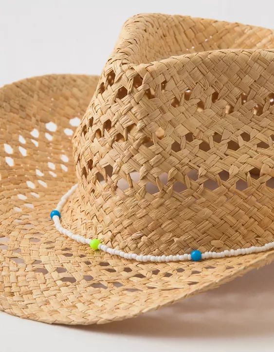 Aerie Straw Cowboy Hat | American Eagle Outfitters (US & CA)