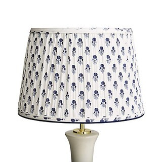 Limited Edition Anais Pleated Lamp Shade with Watercolor Floral Pattern & Handmade Design | Ballard Designs, Inc.