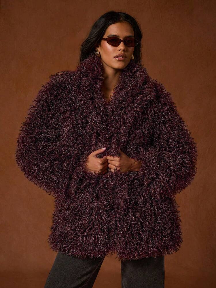  Coffee Brown  Khaki  Burgundy  Cream  | SHEIN
