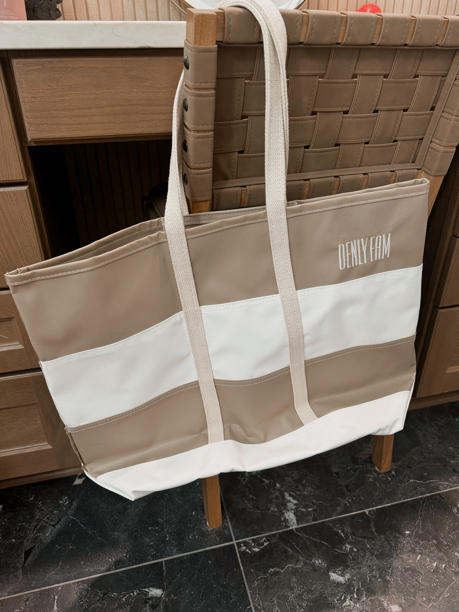 I’ve been seeing this bag everywhere and with us living close to the beach now & a few trips planned this year…had to🫶🏼😍✨customizable & tons of colors!!! Waterproof & different sizes as well! 

Beach bag / tote bag / travel bag / summer / Holley Gabrielle / Mark and Graham 

#LTKItBag #LTKTravel #LTKFamily