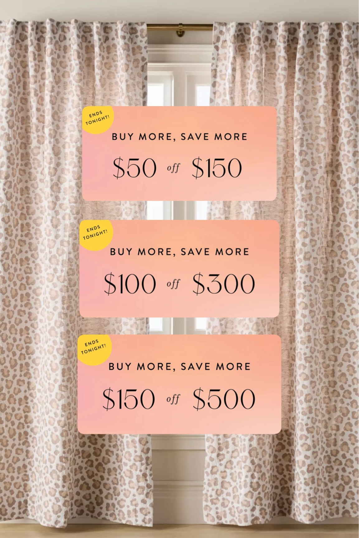Anthropologie sale! I had to get these leopard curtains😻

#LTKSaleAlert #LTKHome