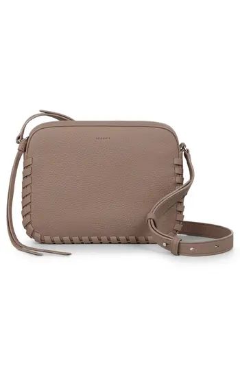 Allsaints Kepi Mini Leather Crossbody Bag - | Nordstrom