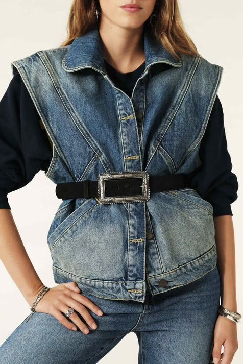 ceinture boucle rectangulaire | BA&SH FR