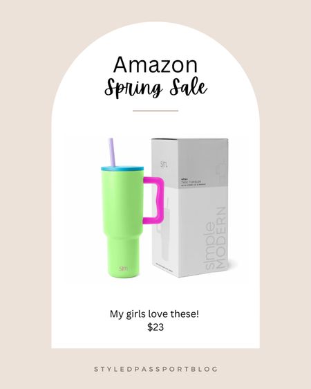 My girls love these cups. They don’t leak and come in lots of pretty colors 🩷

#amazonfind #amazonsale #amazonkids #stanley #simplemodern #girlmom 

#LTKfindsunder50 #LTKkids #LTKfamily