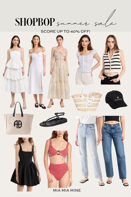 Shopbop summer sale - save up to 40% summer dresses, jeans, summer tops and tote bags

#LTKSaleAlert #LTKTravel #LTKFindsUnder100