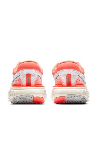 Nike ZoomX Invincible Run FK Sneaker in White & Mango from Revolve.com | Revolve Clothing (Global)