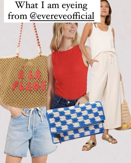 Summer new arrivals
Jean shorts
Linen pants
Clare V clutch
Clare V bag
Evereve

#LTKItBag #LTKSaleAlert #LTKStyleTip