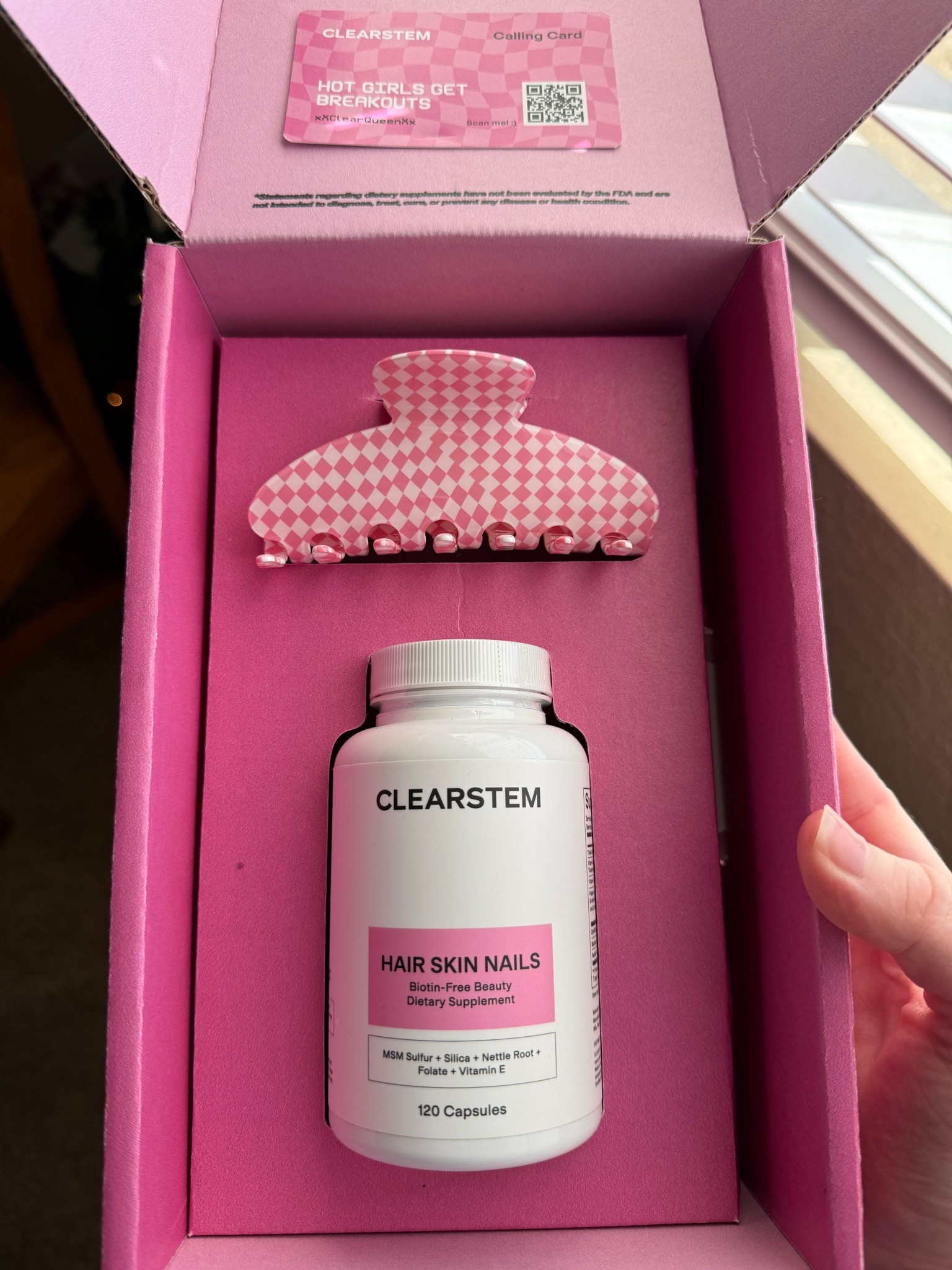 brand new CLEARSTEM hair skin and nails supplement just dropped! my code GRACEKRAEMER will save you 15%



#LTKfitnessgoals #LTKselfcare