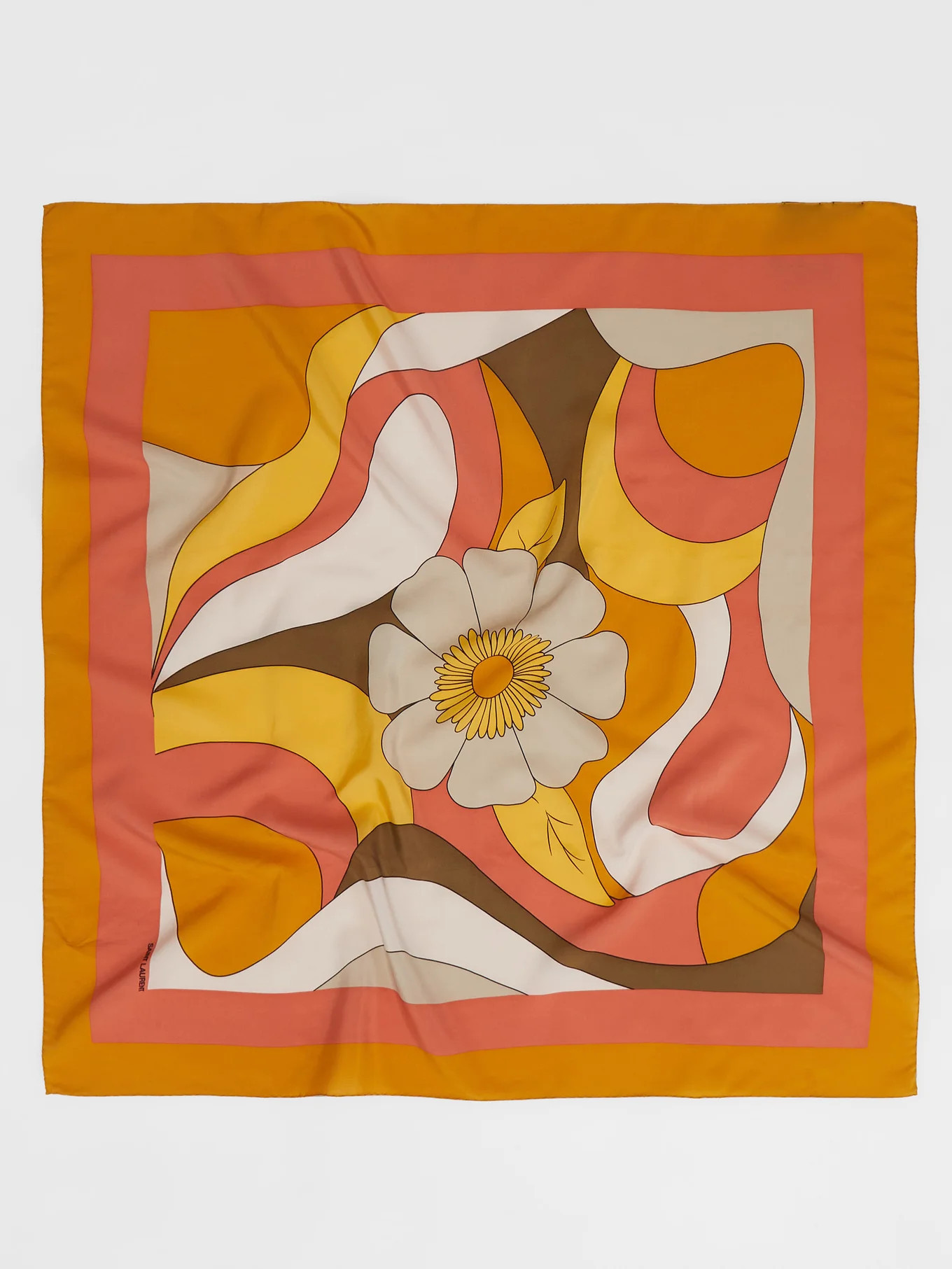 70s flower-print silk scarf | Saint Laurent | Matches (US)