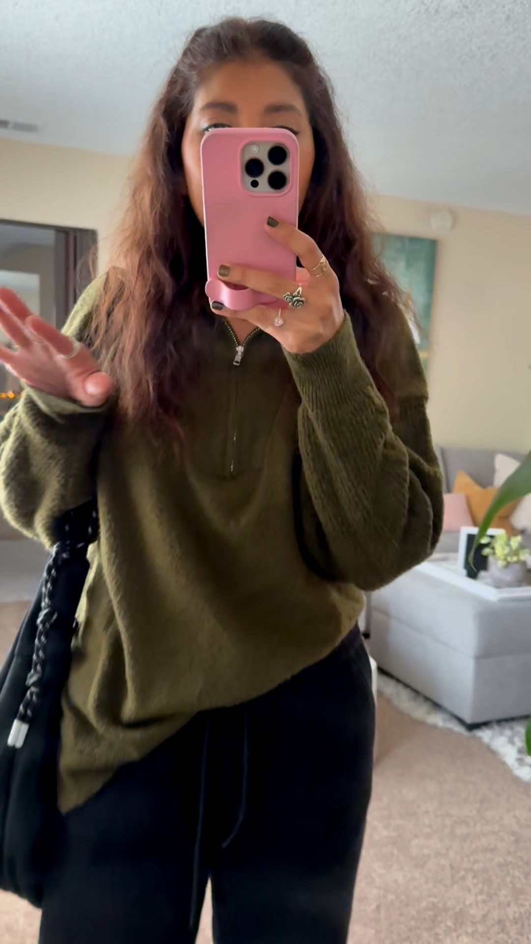 Cozy Free People–inspired look on a budget 🤍✨ This oversized sweater + jogger combo is the ultimate comfy-chic vibe for fall days. Styled it with my fave vegan sneakers, a cute hat, and my Bagsmart crossbody to finish the look. Effortless, cozy, and affordable — yes please!
Tap to shop the full outfit and get the Free People aesthetic without the price tag 🛍️🤎
Top size S
Bottom size S
Shoe size 8

free people inspo, free people dupe outfit, budget friendly outfit, fall cozy outfit, oversized sweater, jogger pants, comfy chic style, affordable fall fashion, vegan sneakers, bagsmart crossbody bag, everyday casual outfit, athleisure style, fall outfit ideas, cozy aesthetic, neutral outfit inspo, chic casual look, street style outfit, cute fall outfit


#LTKActive #LTKootd #LTKmomlife