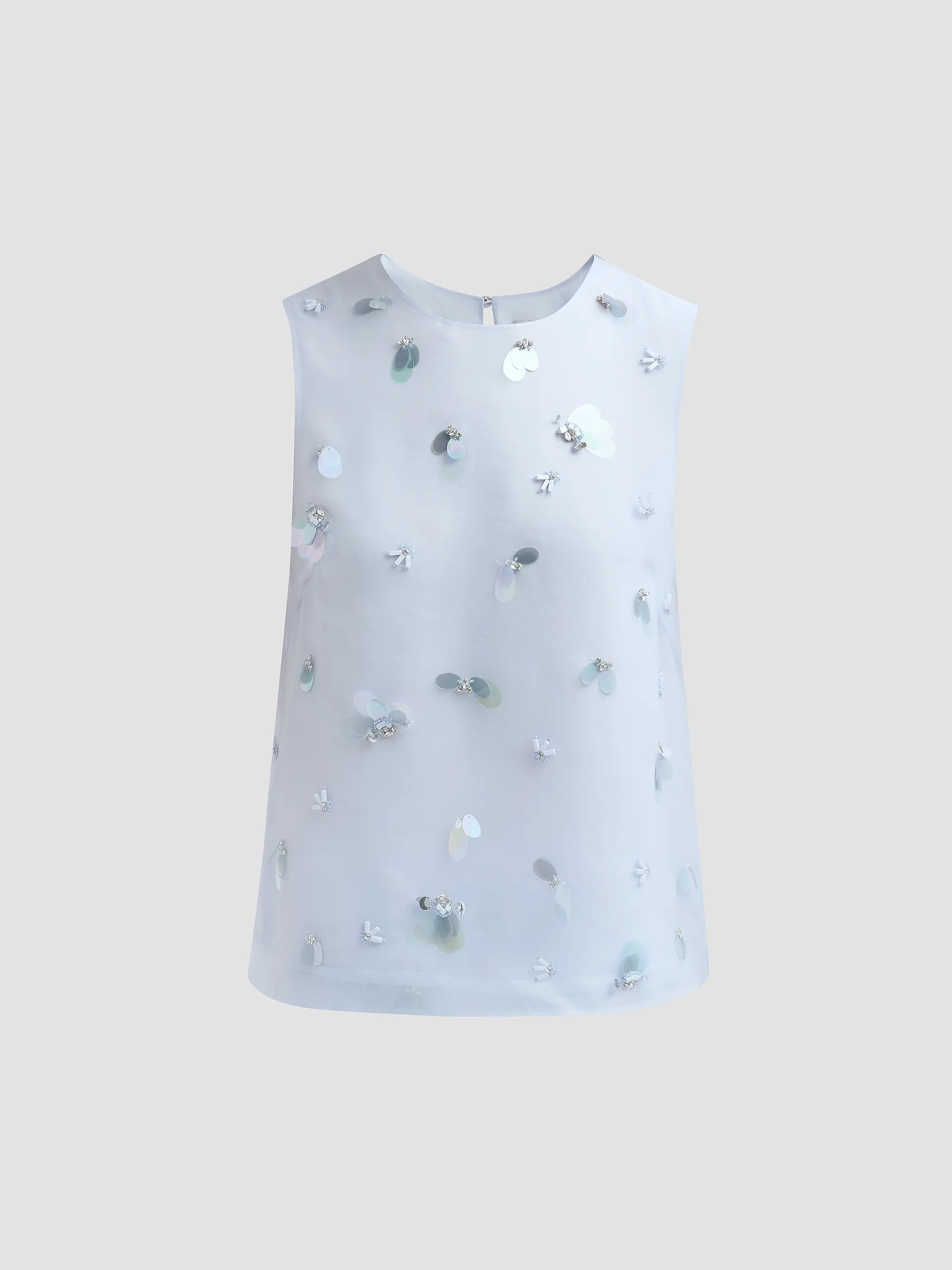 SIMKHAI Celia Embellished Silk Top | Saks Fifth Avenue | Saks Fifth Avenue