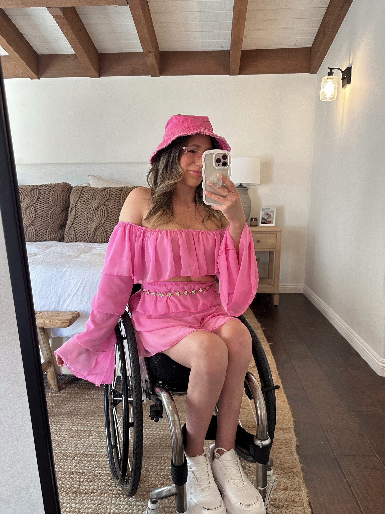 With #Coachella only a week away and #festival season right around the corner 🌵 This is what I would wear to Coachella Day 2 if I were going this year 🫶🏼 🌸💞