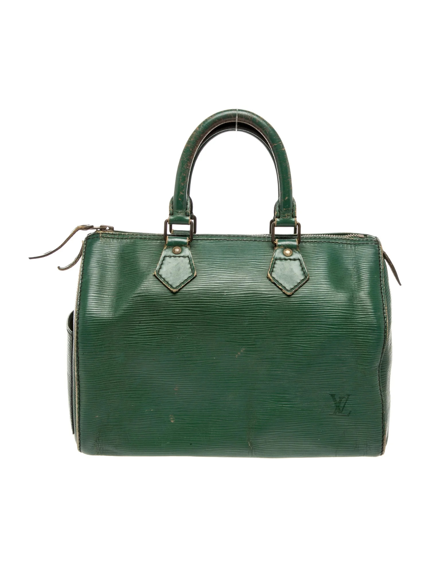 Louis Vuitton Epi Leather Speedy 25 Vintage - Green Handle Bags, Handbags - LOU1229063 | The Real... | The RealReal