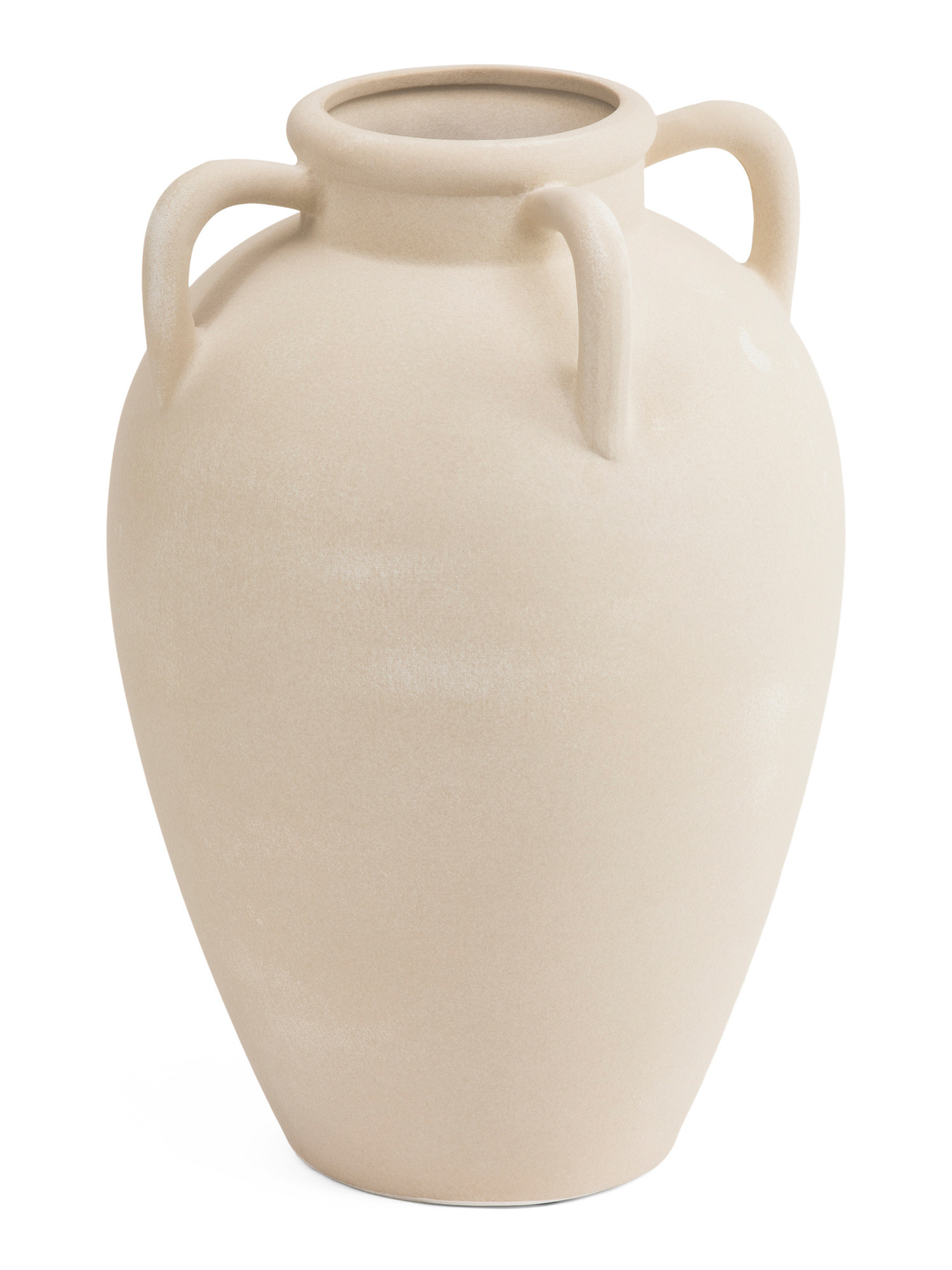 7.5x11 Ceramic Four Handle Vase | TJ Maxx