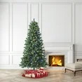 7.5 ft Pre-Lit Kennedy Fir Artificial Christmas Tree with 400 Color-Changing LED Lights and Stand... | Walmart (US)