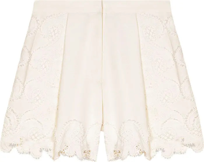 Embroidered floral shorts | Nordstrom