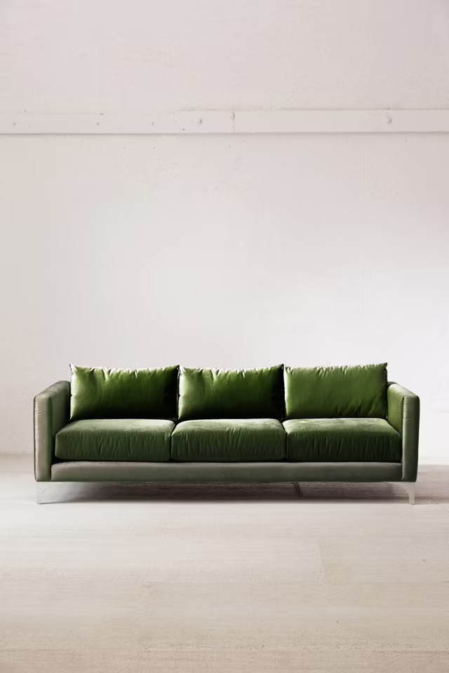 Chamberlin Velvet Sofa | Urban Outfitters (US and RoW)