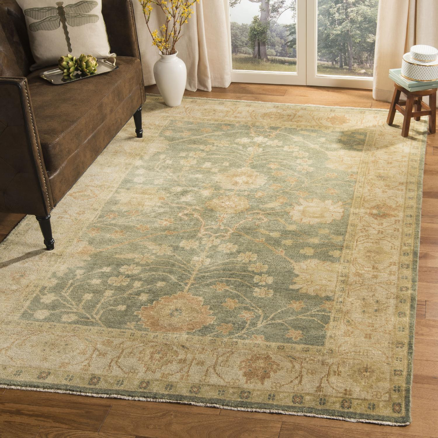 Oushak 117 Rug | Safavieh - OSH117 | The Enchanted Home