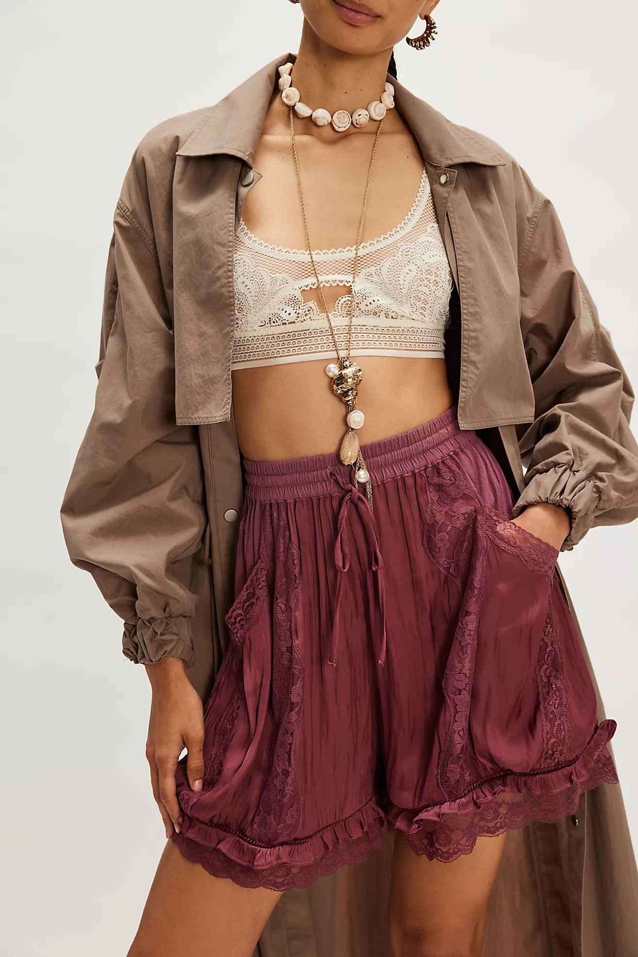 Evermore Satin Shorts | Free People (Global - UK&FR Excluded)