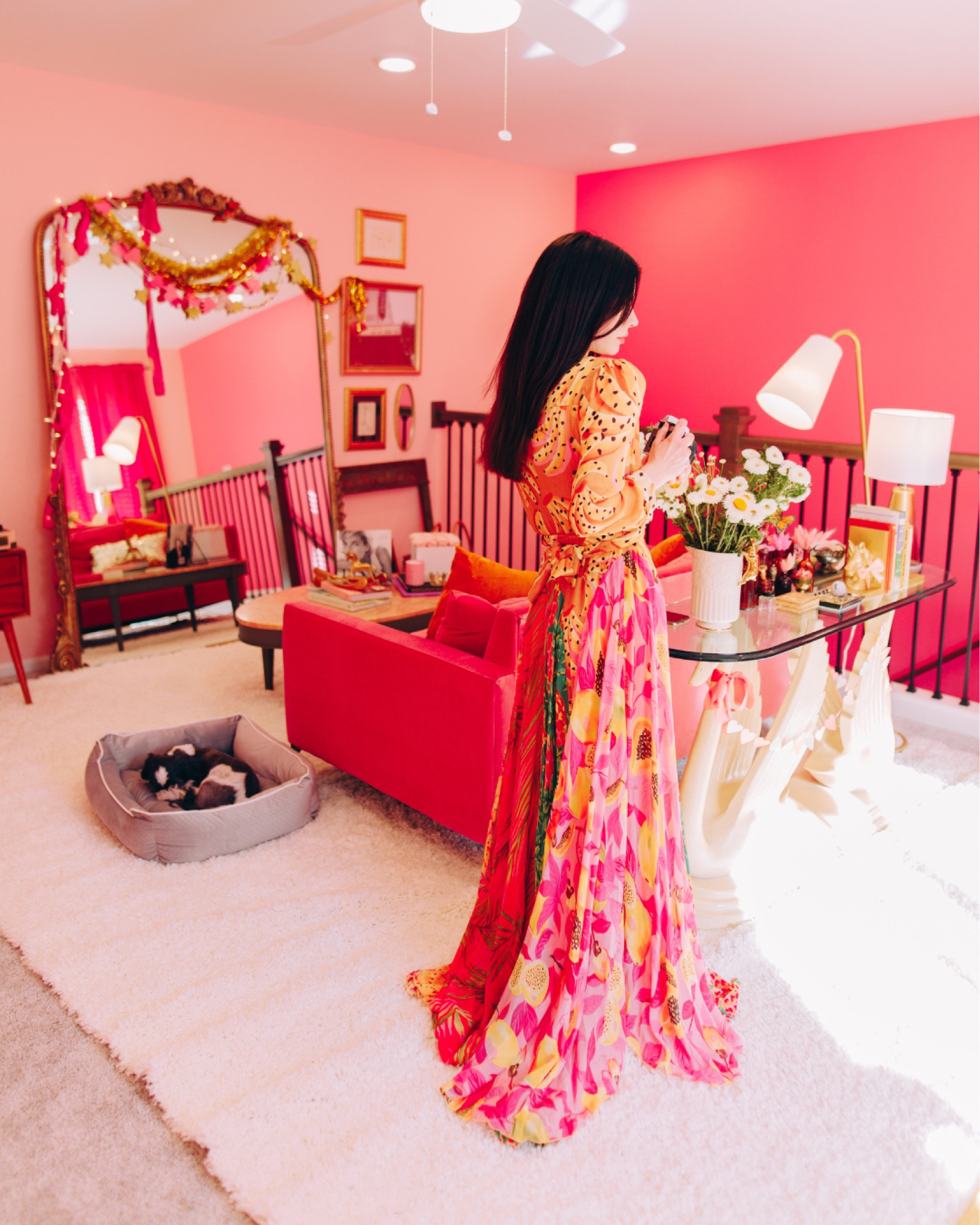 Pink Loft Living Room

#LTKhome