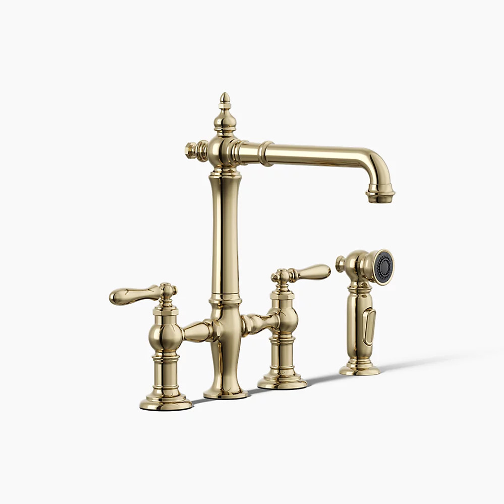 Artifacts Bridge Kitchen Sink Faucet | K-76519-4 | KOHLER | Kohler