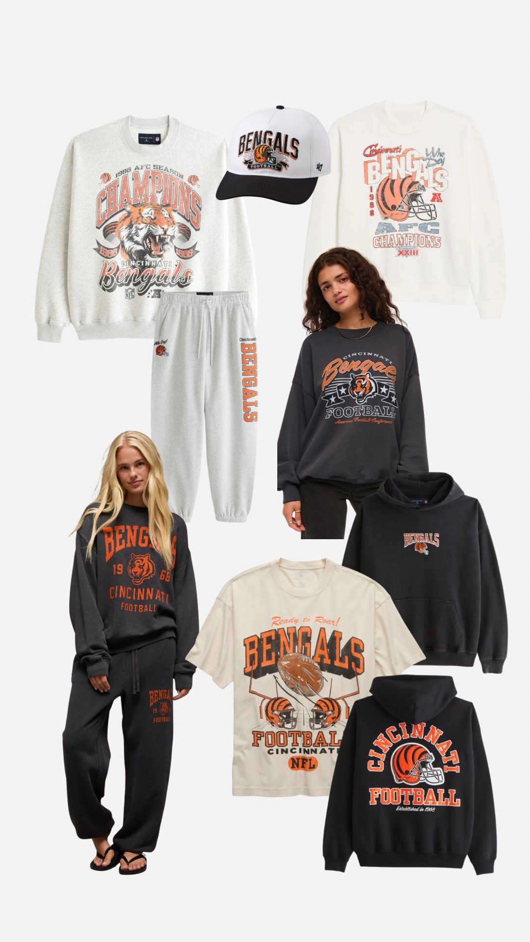 Cincinnati Bengals NFL gear for football season — 

Abercrombie NFL drop is always a winner but lots of other cute options this year too.

#LTKStyleTip #LTKSeasonal #LTKFindsUnder100