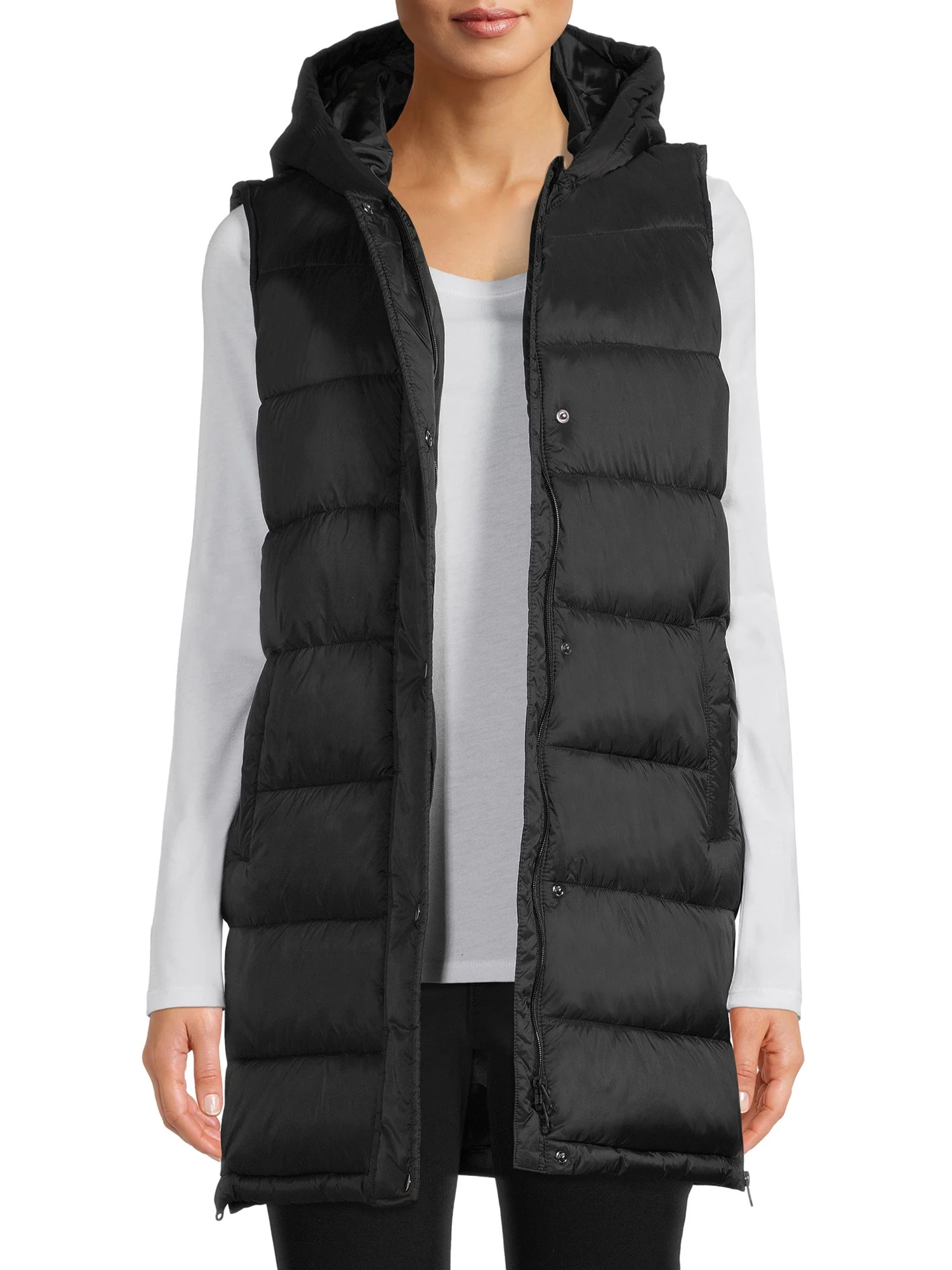 Swiss Tech Women's and Plus Hooded Tunic Vest | Walmart (US)