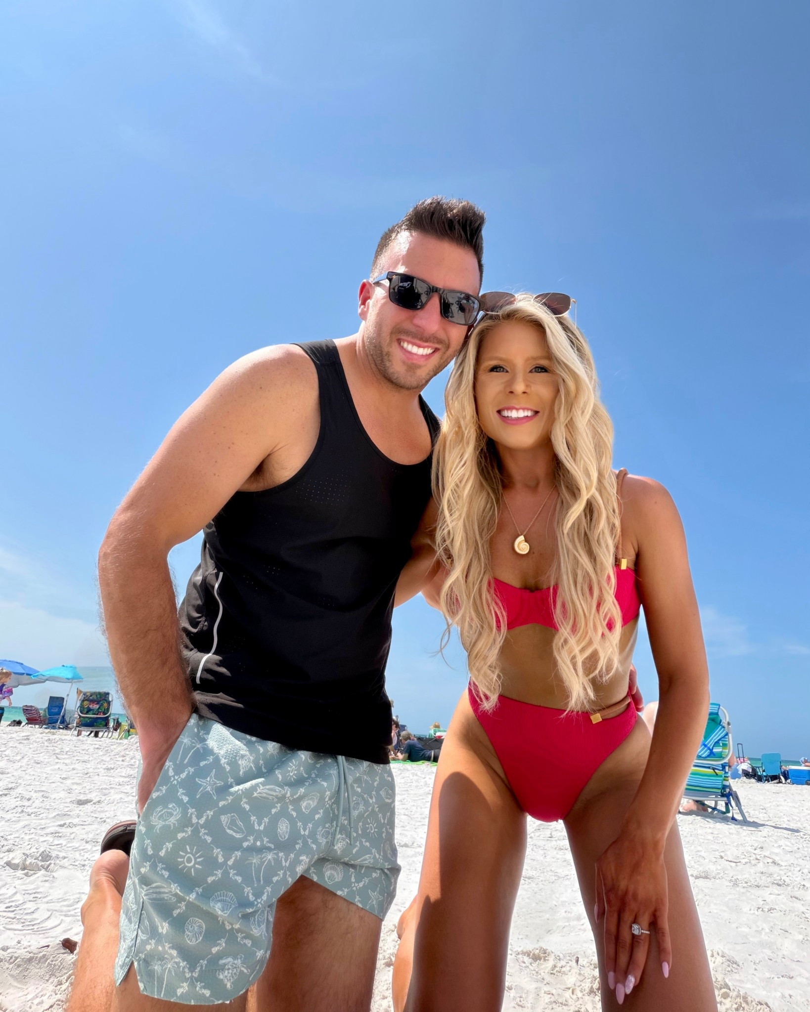 Red Bikini Set, underwire bikini, highwaisted bikini bottoms, highrise bikini bottoms, red swimsuit, red swimwear, resort outfit, beach outfit, pool outfit, vacation outfit, swim trunks 

#LTKSwim #LTKootd #LTKTravel