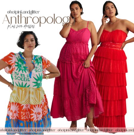 20% off $100 order* at Anthro! 

Shop these colorful plus size dresses! 

#LTKstyletip #LTKplussize #LTKSpringSale