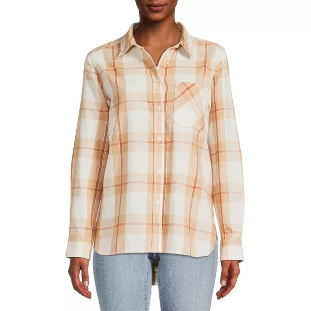 Time and Tru Women's Flannel Shirt curated on LTK
