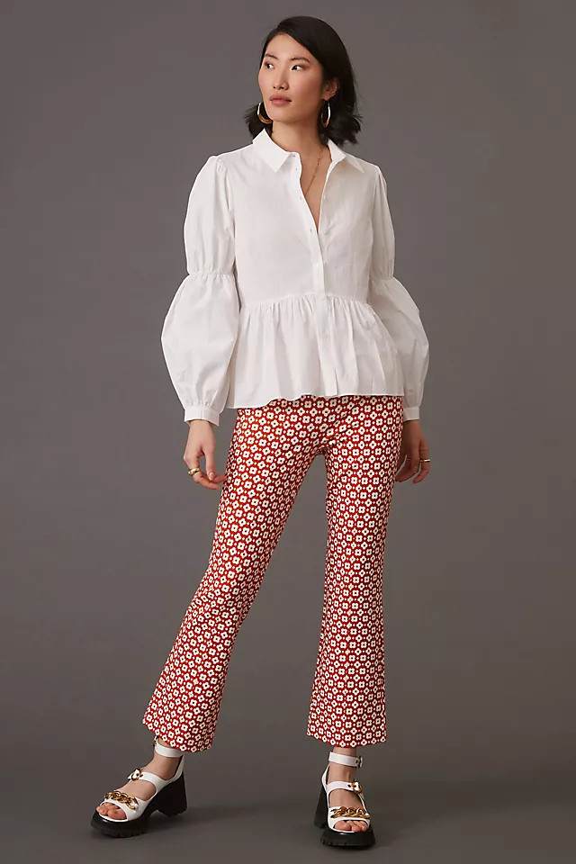 Flouncy Buttondown | Anthropologie (US)