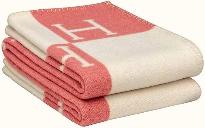 Coobal Ultra Soft Fleece H Blanket All Season Light Weight Living Room/Bedroom Warm Throw Blanket... | Amazon (US)