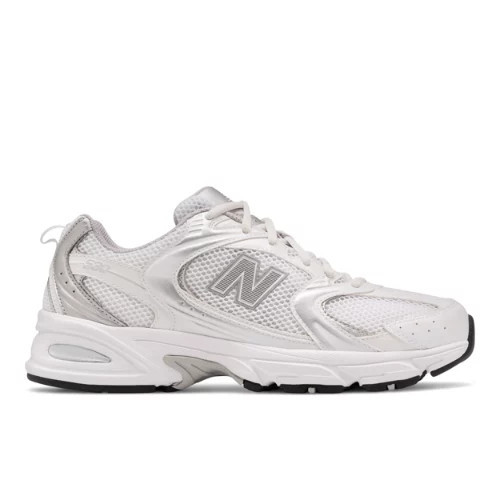 New Balance Unisex 530 Sneakers - White/Grey (Size 7.5) | New Balance Athletics, Inc.