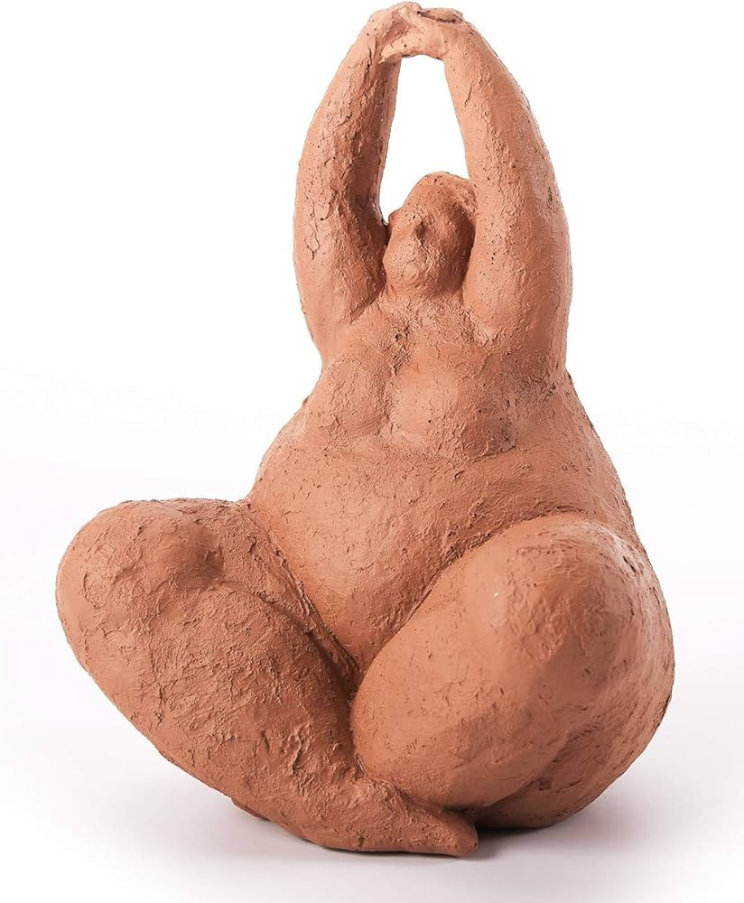 HAUCOZE Lady Sculpture Woman Figurine Gift Modern Home Decor Statue for Living Room Bedroom Offic... | Amazon (US)