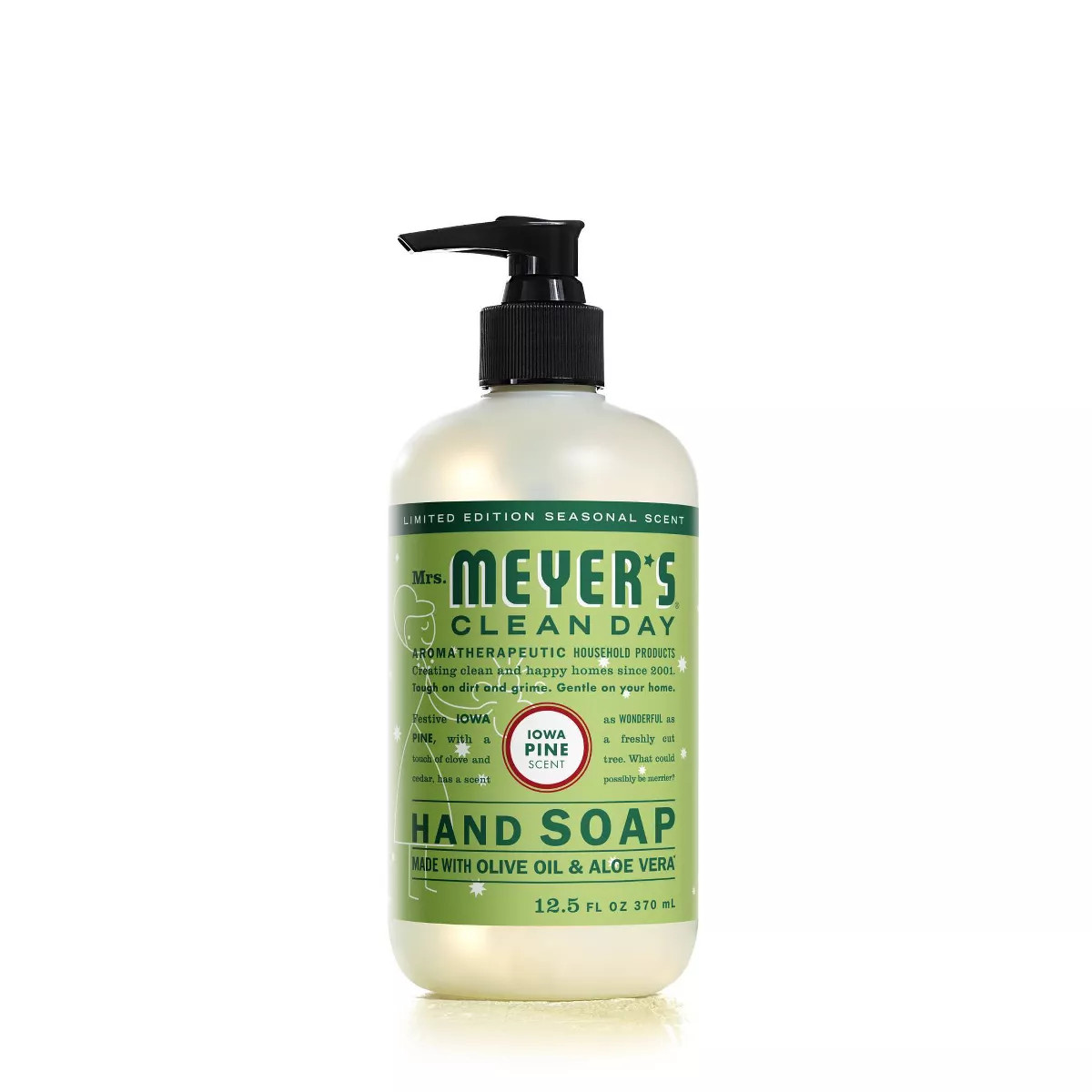 Mrs. Meyer's Clean Day Holiday Hand Soap - Iowa Pine - 12.5 fl oz | Target