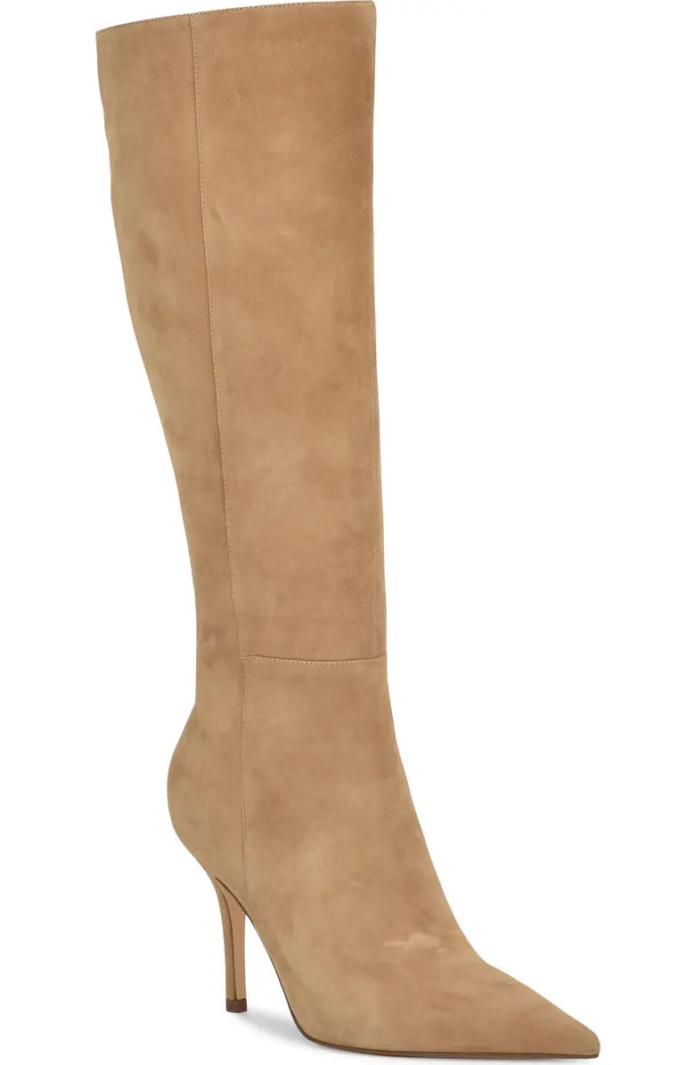 Gerty Pointed Toe Knee High Boot (Women) | Nordstrom