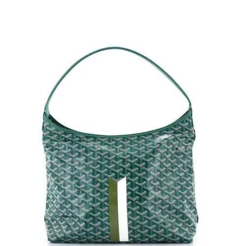 Pre-Owned Goyard Boheme Hobo Printed Coated Canvas in Green at Nordstrom, Size Medium | Nordstrom