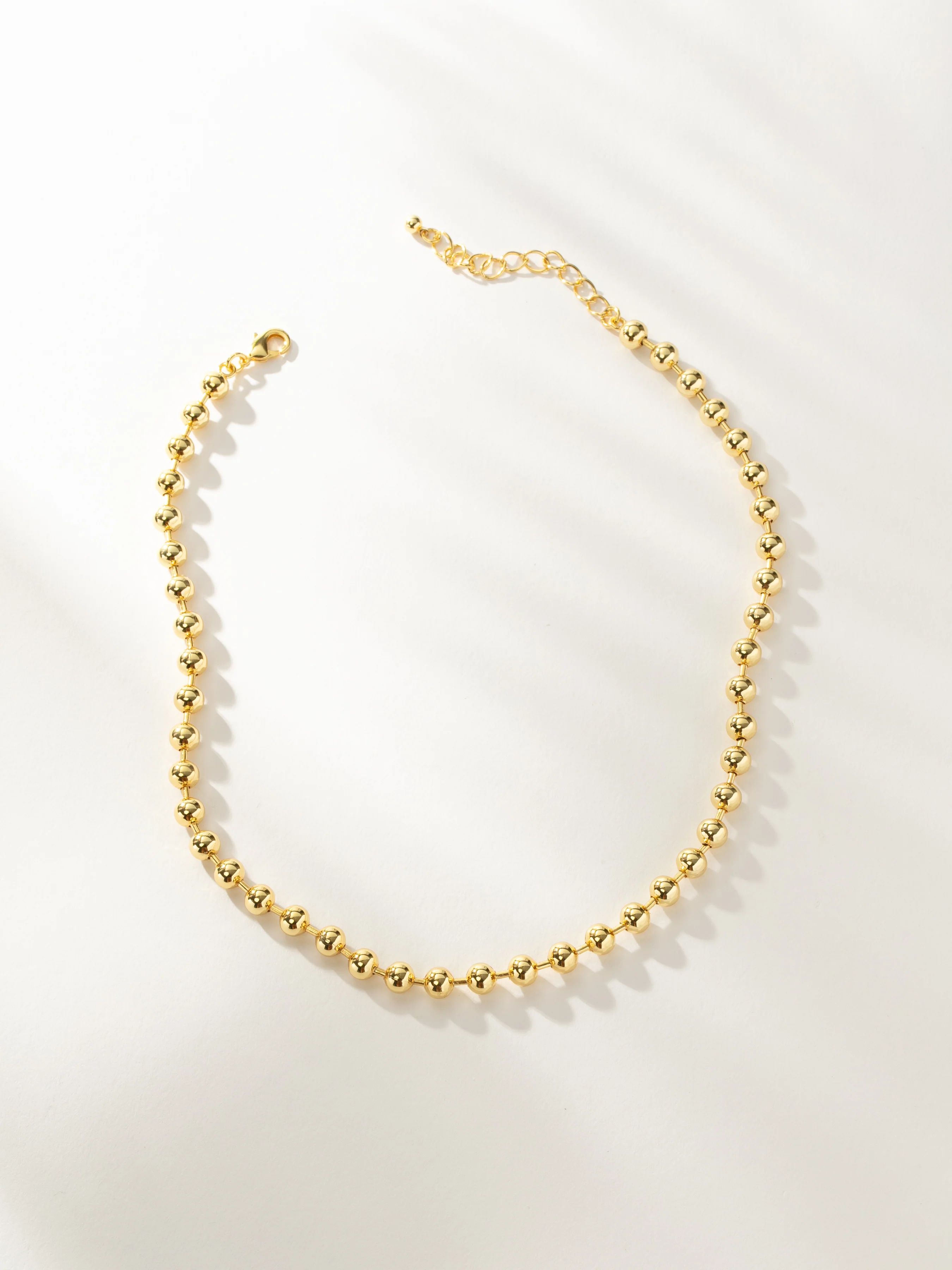 Statement Ball Chain Necklace in Gold | Uncommon James | Uncommon James