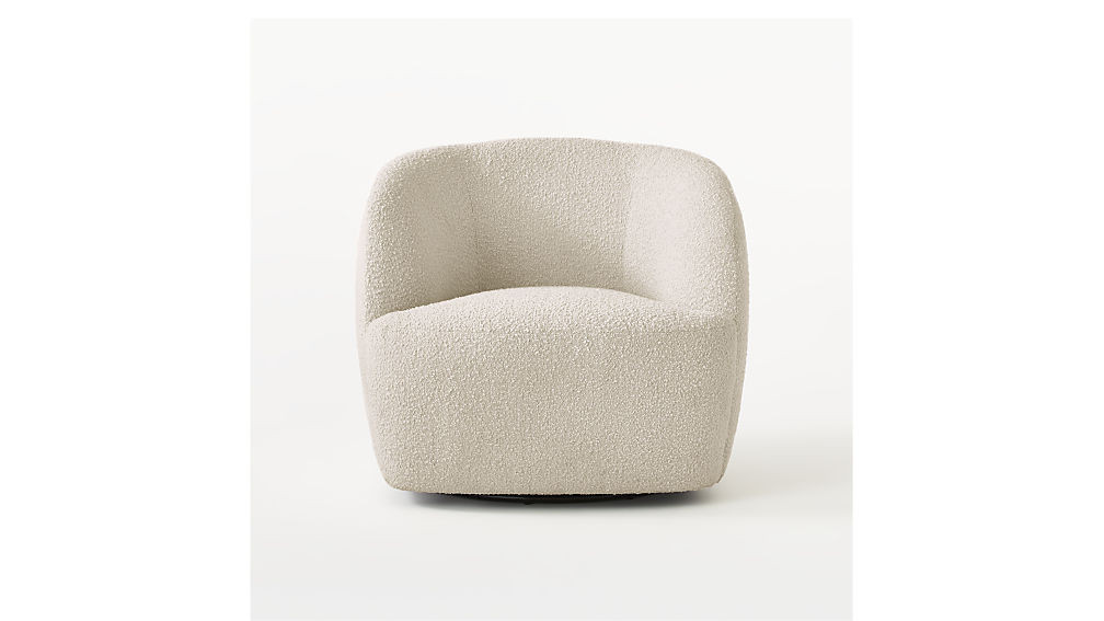 Gwyneth Ivory Boucle Chair + Reviews | CB2 | CB2